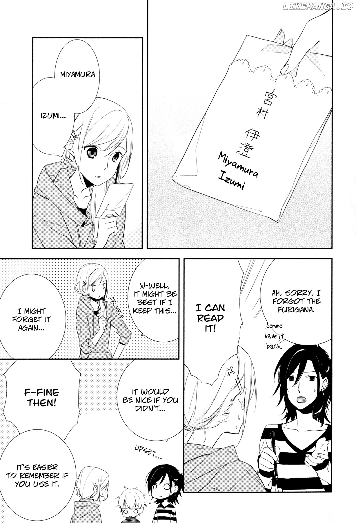 Horimiya, Chapter 4 image 22